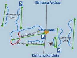 Trail map Sachrang