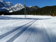 Cross-country trails below the Kreuzberg Pass