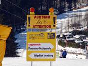 At the crucial points, there are signposts.