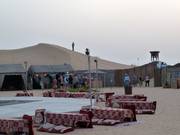 The camp in the desert