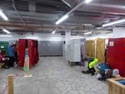 Changing rooms in Alpenpark Neuss