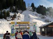 TSD Mossettes-France - 4pers. High speed chairlift (detachable)