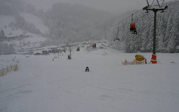 Skiing near Bad Tölz