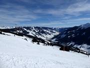 View over the Glemmtal valley towards Maishofen
