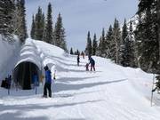 Easy slope at the Thunder Tube conveyor belt