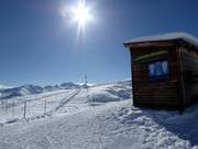 Permanent avalanche rescue training area