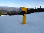 High-performance snow cannon in Jahorina