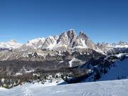 View from Faloria to Cristallo (3216 m)