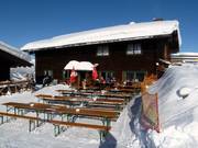 Mountain hut tip Bifang Alm