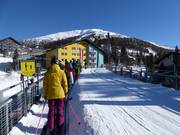 Ski bridge on the Katschberghöhe