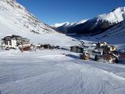 The district of Wirl in the municipality of Galtür, located directly at the ski area