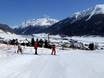Ski resorts for beginners in the Upper Engadine (Oberengadin) – Beginners Zuoz – Pizzet/Albanas