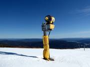 High-performance snow cannon in the Norefjell ski resort