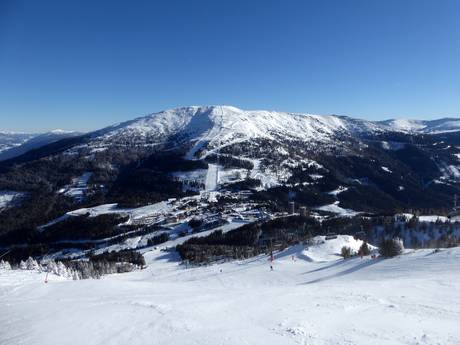 Upper Mur Valley (Oberes Murtal): size of the ski resorts – Size Katschberg