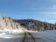 Getting to the SilverStar ski resort