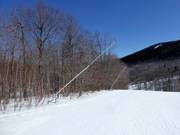 Snow-production lance in the ski resort of Sunday River