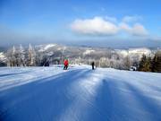 Start of the ski day in Szczyrk Mountain Resort