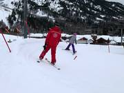 Wave run at the Littlecat chairlift