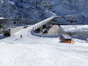 The ski bridge Alpe Rauz