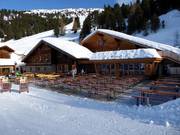 Tanzalm in the middle of the ski area