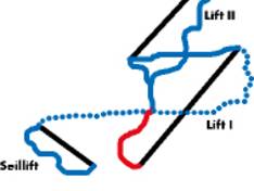 Trail map Ötzlifte (Rabenkopf) – Kochel am See