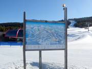 Slope map at the valley station