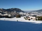 Easy slope at the FIS lift