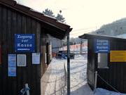 Signage at the entry