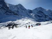 View from Honegg towards Kleine Scheidegg