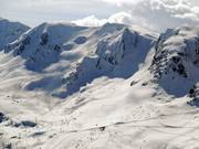 Wide slopes above Saint Sorlin d’Arves