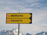 Signposts to the individual villages