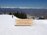 Warning: Difficult slope