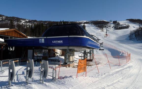 Southern Norway (Sørlandet): best ski lifts – Lifts/cable cars Hovden