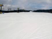 Practice slope in the valley area