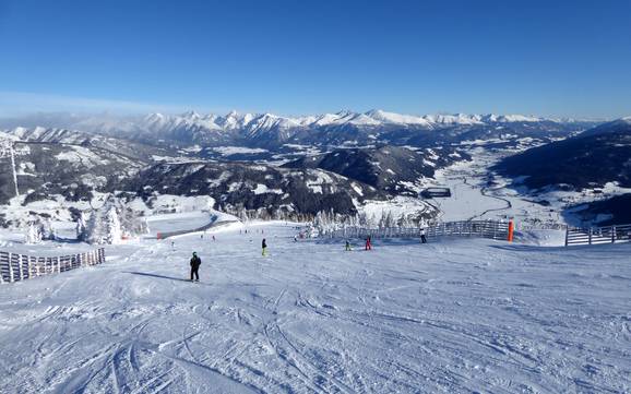 Skiing near Sankt Michael im Lungau