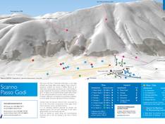 Trail map Passo Godi – Scanno