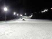 Night skiing
