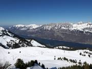 View of the Walensee lake