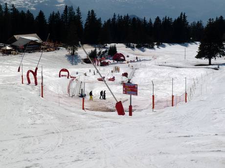 Children's area from the Ski School Montana