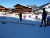 Children's practice area run by Skischule Alpbach