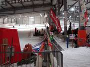 Beginner area with conveyor belt