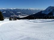 Perfectly groomed slopes at Nassfeld