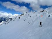 View along the CPR Ridge