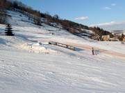 Obstacles in the snowpark