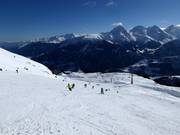 Slope at the Gendusas chairlift