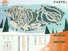 Trail map Valinouët