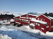 Terrace at Hotel Riksgränsen