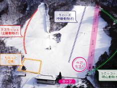 Trail map Tsuguro Kogen