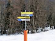 Slope signage in Les Houches