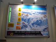 Slope map with current information